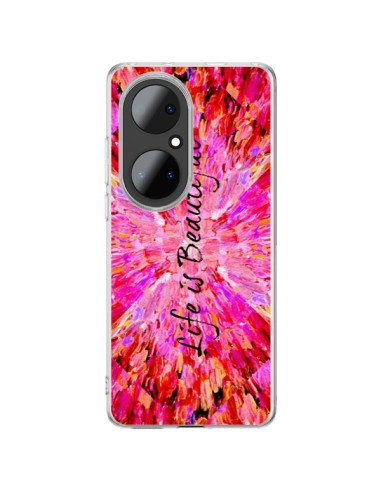 Huawei P50 Pro Case Life is Beautiful - Ebi Emporium