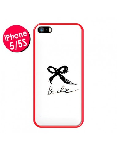 Coque Be Chic Noeud Papillon pour iPhone 5 et 5S - Léa Clément