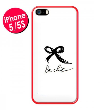 Coque Be Chic Noeud Papillon pour iPhone 5 et 5S - Léa Clément Coque Be Chic Noeud Papillon pour iPhone 5 et 5S - Léa Clément