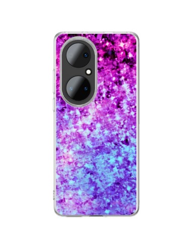 Coque Huawei P50 Pro Radiant Orchid Galaxy Paillettes - Ebi Emporium