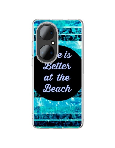 Coque Huawei P50 Pro Life is Better at The Beach - Ebi Emporium
