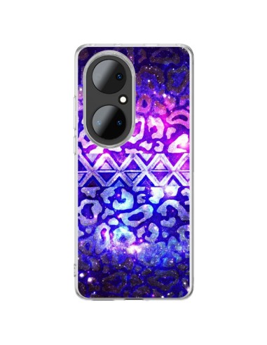 Huawei P50 Pro Case Tribal Leopard Galaxy - Ebi Emporium