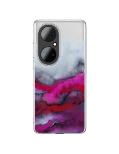 Coque Huawei P50 Pro Winter Waves Vagues Hiver Transparente - Ebi Emporium
