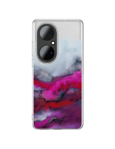 Cover Huawei P50 Pro Onde Inverno Trasparente - Ebi Emporium