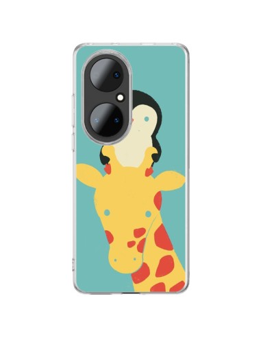 Cover Huawei P50 Pro Giraffa Pinguino Better View - Jay Fleck
