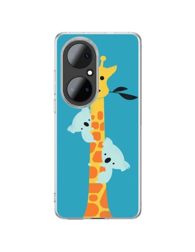 Coque Huawei P50 Pro Koala Girafe Arbre - Jay Fleck