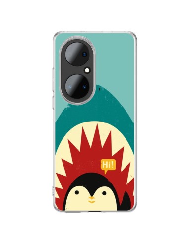 Coque Huawei P50 Pro Pingouin Requin - Jay Fleck