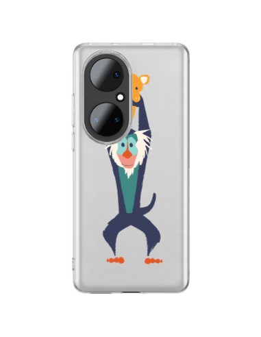 Coque Huawei P50 Pro Futur Roi Lion King Rafiki Transparente - Jay Fleck