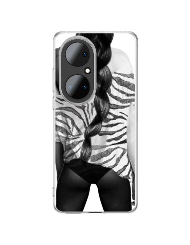 Coque Huawei P50 Pro Femme Zebre - Jenny Liz Rome