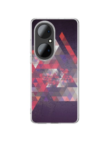 Huawei P50 Pro Case Aztec Gheo Purple - Javier Martinez