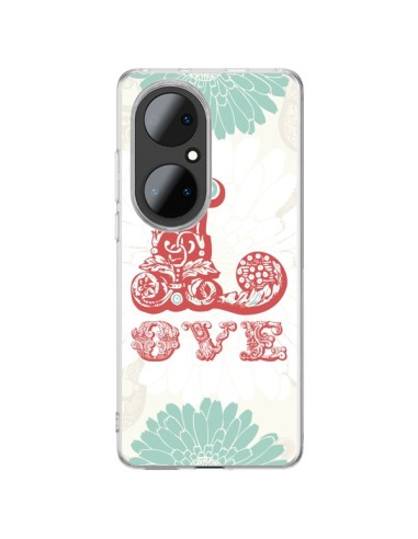 Coque Huawei P50 Pro Love Fleurs Flourish - Javier Martinez