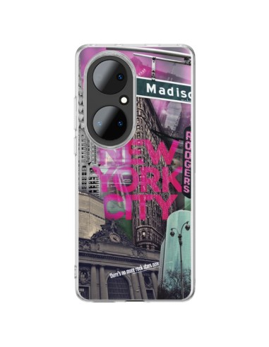 Cover Huawei P50 Pro New York City Rosa - Javier Martinez