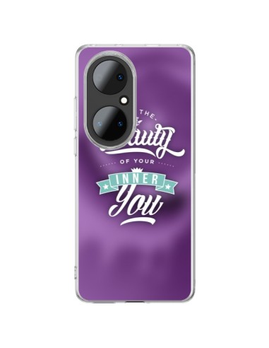 Coque Huawei P50 Pro Beauty Violet - Javier Martinez