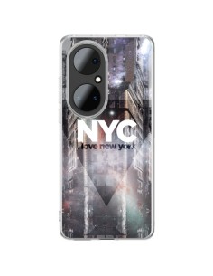 Cover Huawei P50 Pro I Love New York City Viola - Javier Martinez