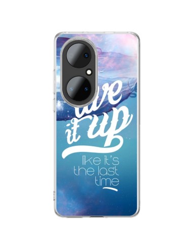 Coque Huawei P50 Pro Last Time Bleu - Javier Martinez