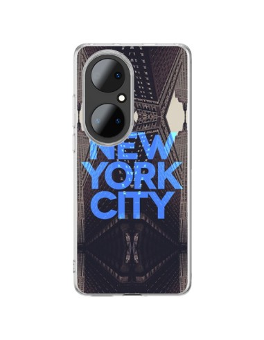 Coque Huawei P50 Pro New York City Bleu - Javier Martinez