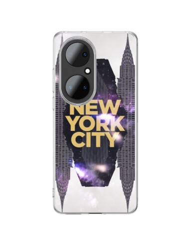 Coque Huawei P50 Pro New York City Orange - Javier Martinez