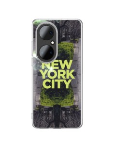 Huawei P50 Pro Case New York City Green - Javier Martinez