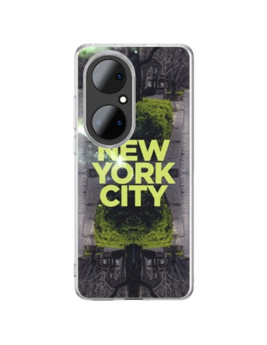 Huawei P50 Pro Case New York City Green - Javier Martinez