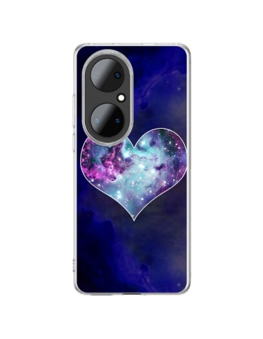 Coque Huawei P50 Pro Nebula Heart Coeur Galaxie - Jonathan Perez