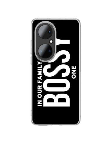Huawei P50 Pro Case In our family i'm the Bossy one - Jonathan Perez