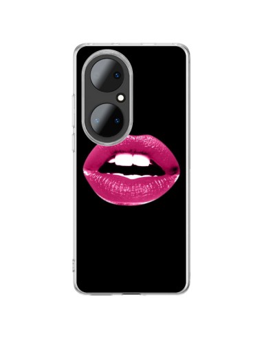 Huawei P50 Pro Case Lips Pink - Jonathan Perez