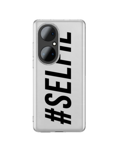 Coque Huawei P50 Pro Hashtag Selfie Transparente - Jonathan Perez