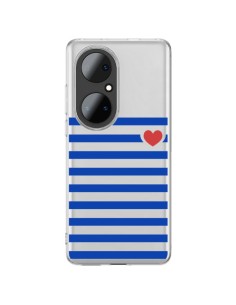 Huawei P50 Pro Case Mariniere Heart Love Clear - Jonathan Perez