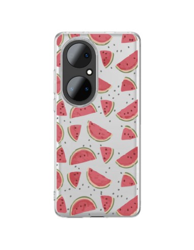 Cover Huawei P50 Pro Anguria Frutta Trasparente - Dricia Do