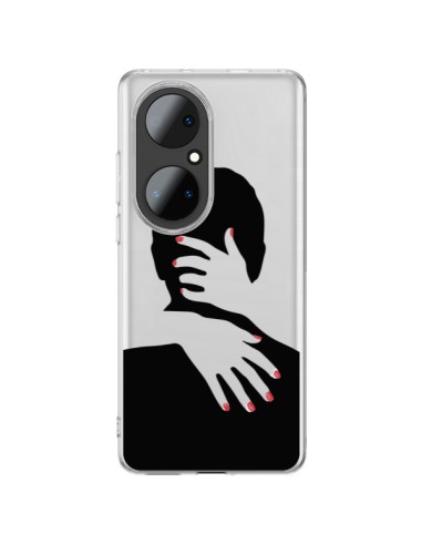 Coque Huawei P50 Pro Calin Hug Mignon Amour Love Cute Transparente - Dricia Do