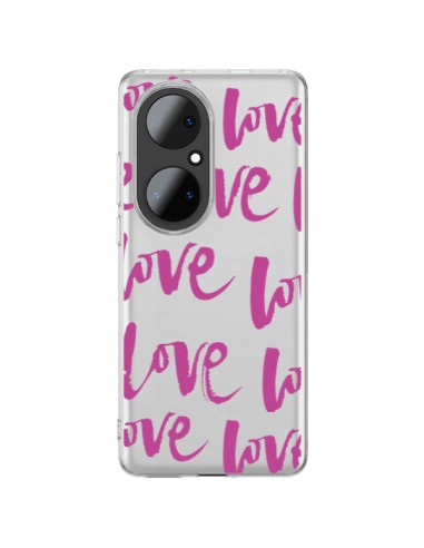 Cover Huawei P50 Pro Amore Trasparente - Dricia Do