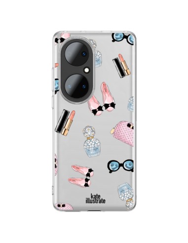 Coque Huawei P50 Pro Essential Beautiful Belle Essentiel Transparente - kateillustrate