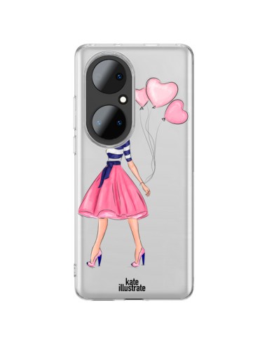 Cover Huawei P50 Pro Legally Blonde Amore Trasparente - kateillustrate