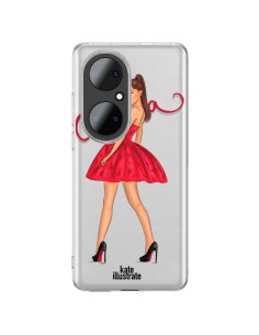 Huawei P50 Pro Case Ariana Grande Cantante Clear - kateillustrate