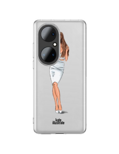 Huawei P50 Pro Case Ice Queen Ariana Grande Cantante Clear - kateillustrate