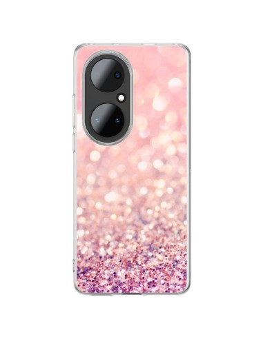 Coque Huawei P50 Pro Paillettes Blush - Lisa Argyropoulos