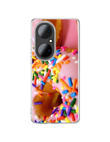 Coque Huawei P50 Pro Donuts Rose Candy Bonbon - Laetitia