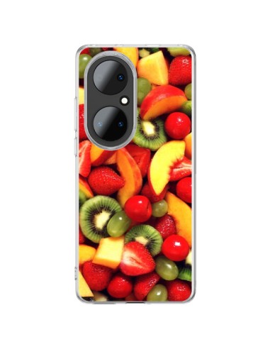 Coque Huawei P50 Pro Fruit Kiwi Fraise - Laetitia