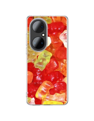 Coque Huawei P50 Pro Bonbon Ourson Multicolore Candy - Laetitia