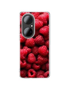 Coque Huawei P50 Pro Framboise Raspberry Fruit - Laetitia