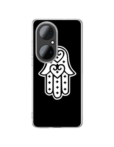 Coque Huawei P50 Pro Main de Fatma Oeil Noir - Laetitia