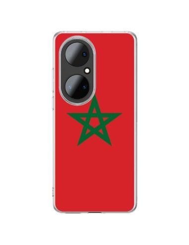 Cover Huawei P50 Pro Bandiera Marocco - Laetitia