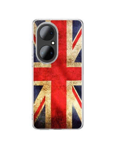 Cover Huawei P50 Pro Bandiera Inghilterra UK - Laetitia