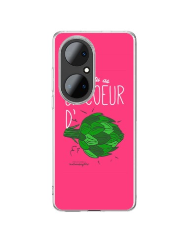 Coque Huawei P50 Pro Toi tu as un coeur d'artichaut - Leellouebrigitte