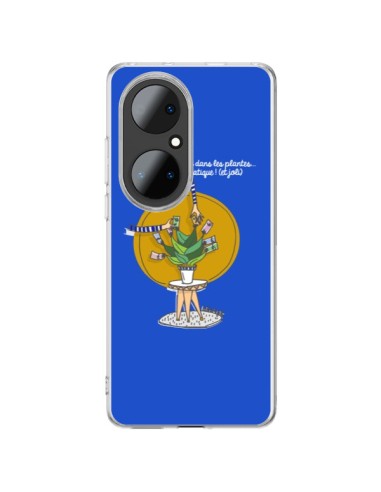 Coque Huawei P50 Pro L'argent ne pousse pas dans les plantes - Leellouebrigitte