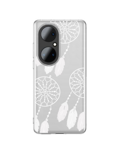 Huawei P50 Pro Case Dreamcatcher White Dreamcatcher Triple Clear - Petit Griffin