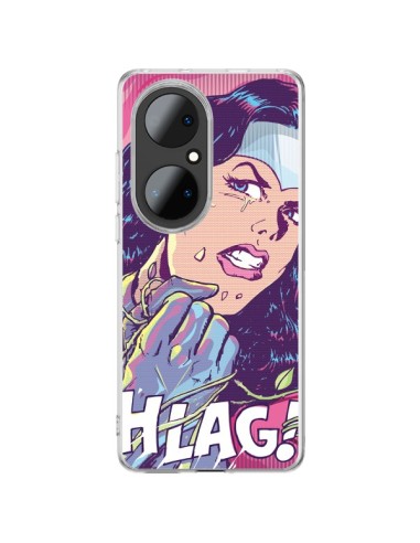 Coque Huawei P50 Pro Girl Shlag Comics BD - Lassana