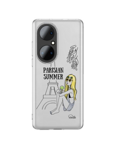 Huawei P50 Pro Case Parisian Summer Summer Parigina Clear - Lolo Santo