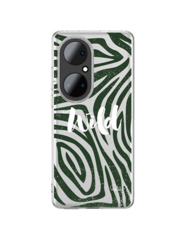 Coque Huawei P50 Pro Wild Zebre Jungle Transparente - Lolo Santo