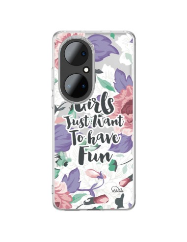 Coque Huawei P50 Pro Girls Fun Transparente - Lolo Santo